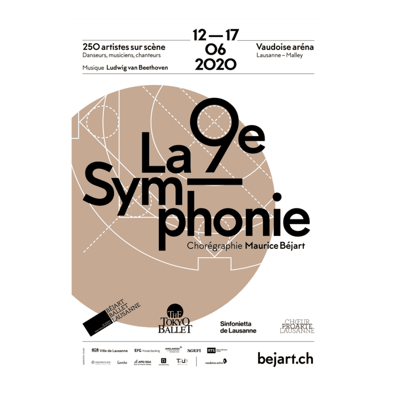 Poster – The Ninth Symphony – June 2020 – Beige
