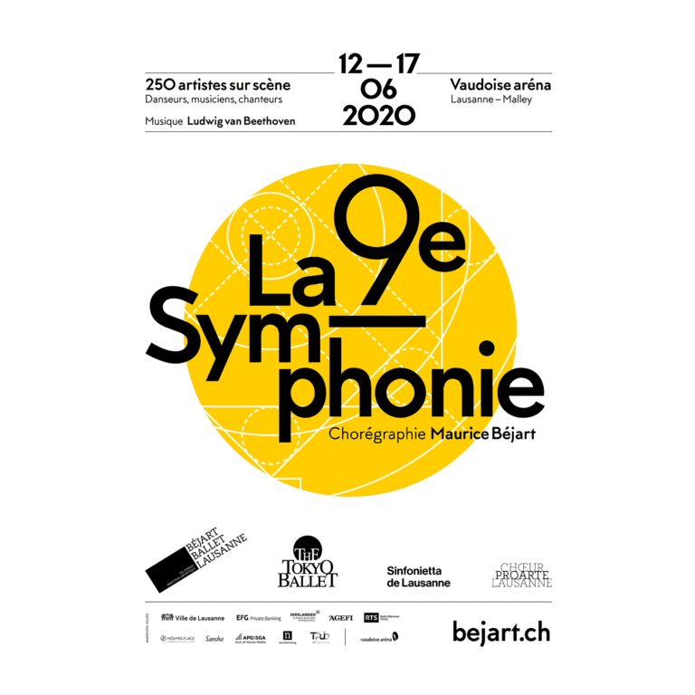 Poster – The Ninth Symphony – June 2020 – Yellow