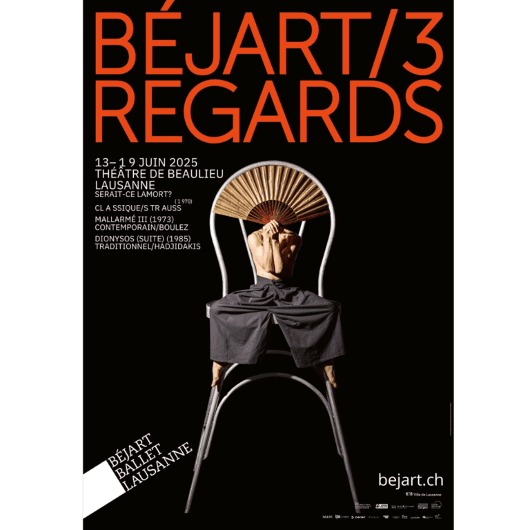 Affiche - Théâtre de Beaulieu|Béjart, 3 Regards – Mallarmé