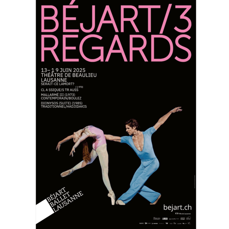 Affiche - Théâtre de Beaulieu|Béjart, 3 Regards – Serait-ce la mort ?