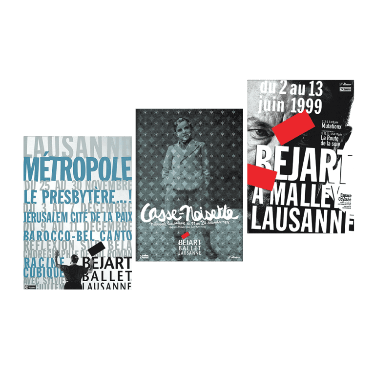 Trio d'affiches collector